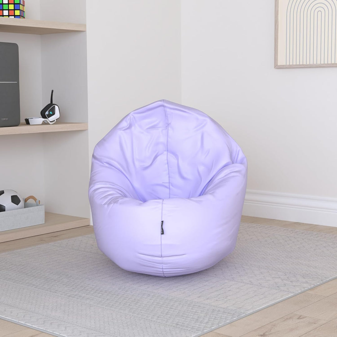BuBiBag 2in1 Sitzsack L - XXL mit Füllung für Kinder & Erwachsene, Gaming Beanbag & Bodenkissen für