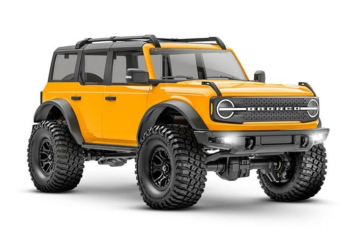 TRAXXAS TRX-4M Ford Bronco 4x4 gelb 1/18 Crawler RTR Brushed, mit Akku und USB Ladegerät