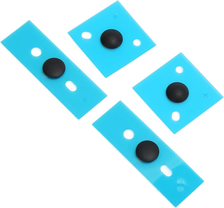 Laptop-Unterseite, Gummifüsse, rutschfeste, Runde Punkt-Laptop-Fusspolster, Ersatz für 3 4 5 (Schwar