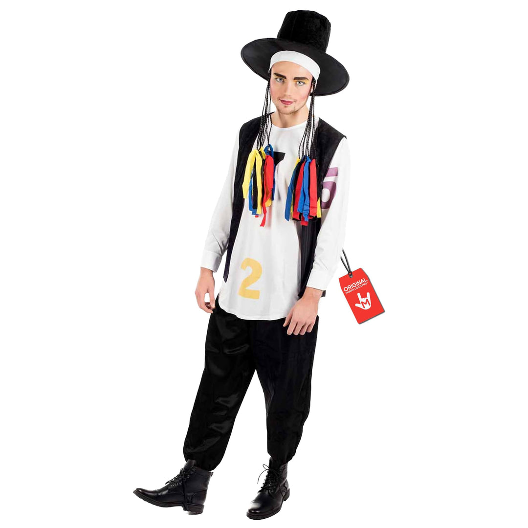 Fun Shack 80er Jahre Poplegende Boy Iconic Kostüm, Verkleidung 80er Jahre Ikonik Kostüm, 80 Er Jahre