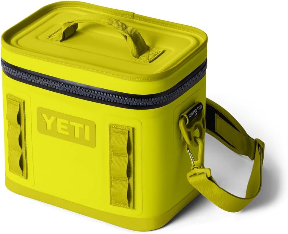 YETI Hopper Flip 8 Cool Bag, Portable & Insulated Backpack Cooler Firefly Yellow, Firefly Yellow