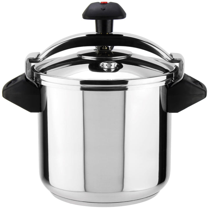 Magefesa Inoxtar – Traditioneller Schnellkochtopf 10L, Edelstahl 18/10, Induktion, Gesundes Kochen,