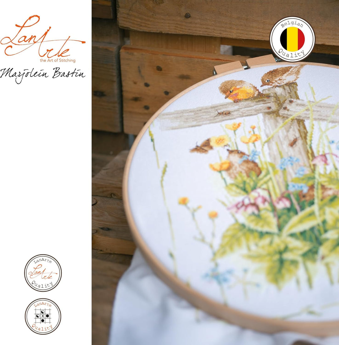 Lanarte PN-0180560 Kreuzstich Set, Baumwolle, Mehrfarbig, 33x47cm 33x47cm Mehrfarbig, 33x47cm Mehrfa