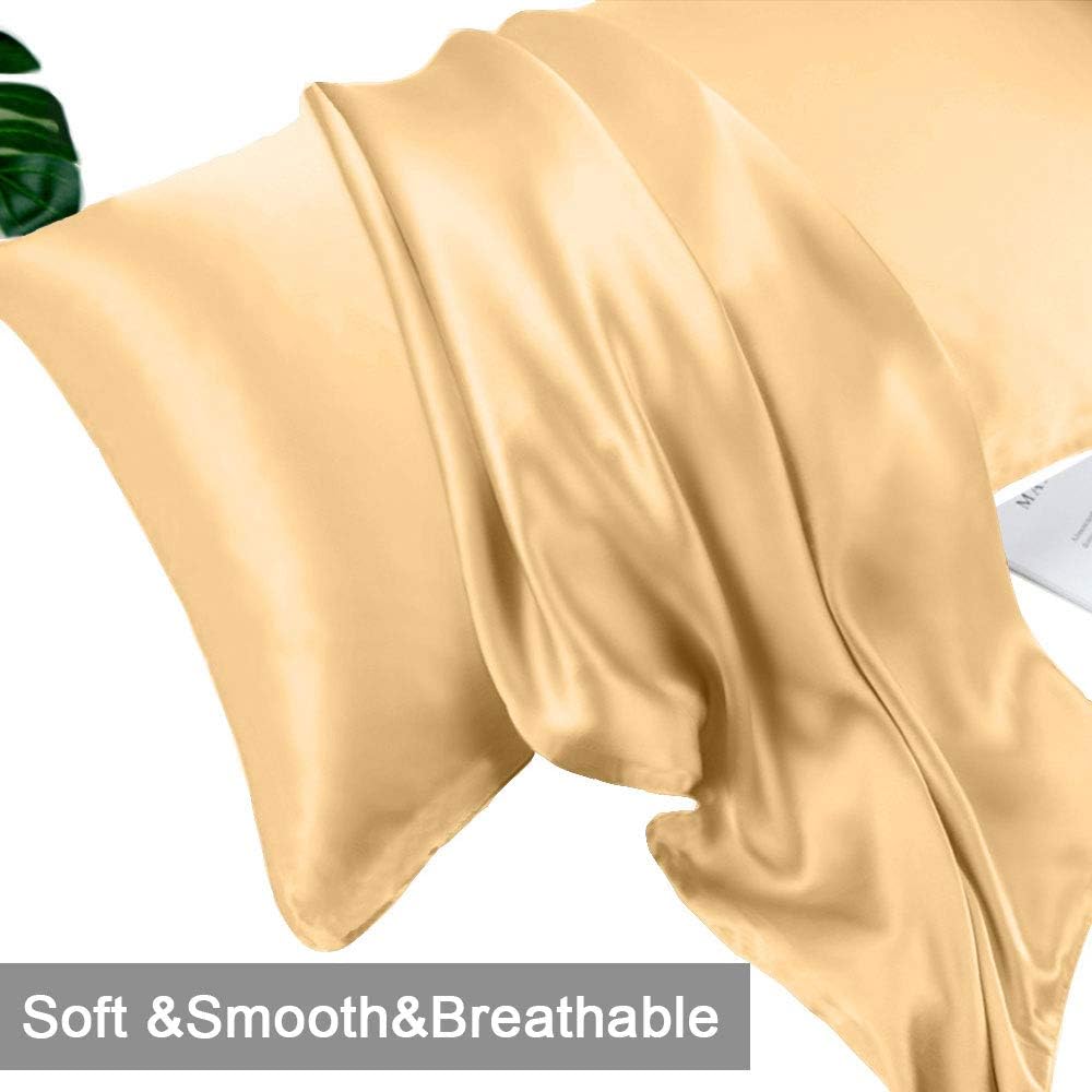 Seidenkissenbezug Jaciu Silk Pillowcase 21 Momme beidseitiger Seidenkissenbezug Kissenbezug Versteck