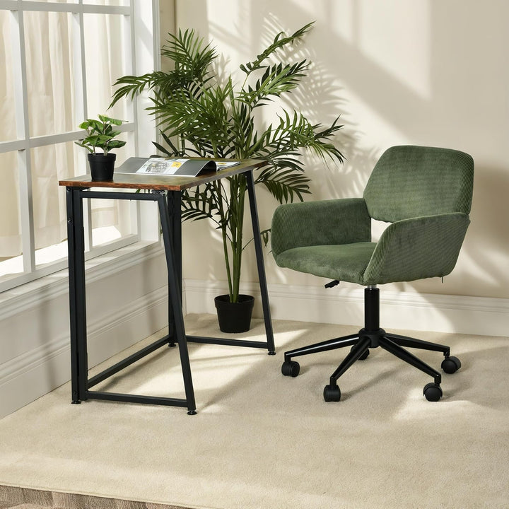 MEUBLE COSY Bürostuhl Ergonomisch Schreibtischstuhl mit höhenverstellbar Armlehnen 360° Drehbar Schm