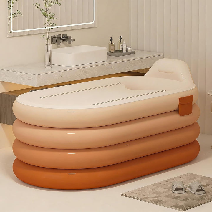 Aufblasbare Badewanne,Ganzkörper-Einweichhilfe,Aufblasbare Wanne für Erwachsene | für Spa, Entspannu
