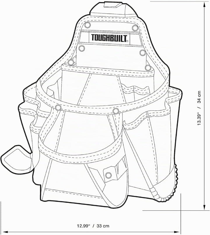 ToughBuilt TOU-CT-01 Tasche für Handwerker