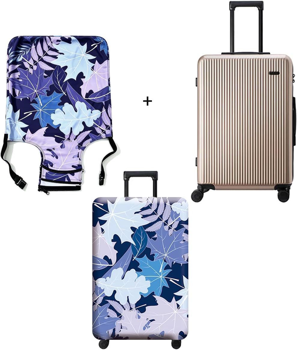 Reisegepäckabdeckung, Kofferschutztasche passt 29-30 Zoll Gepäck Bluemaple Blau XL: 29-30 Zoll Gepäc