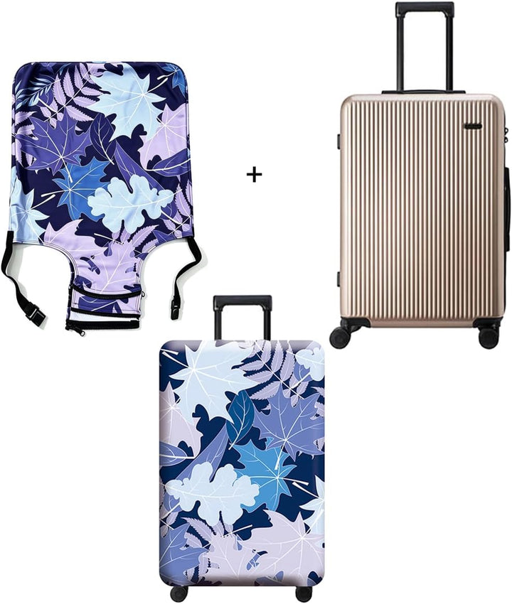 Reisegepäckabdeckung, Kofferschutztasche passt 29-30 Zoll Gepäck Bluemaple Blau XL: 29-30 Zoll Gepäc