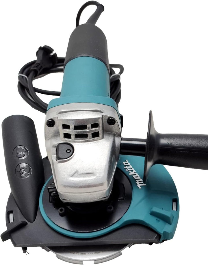 Makita Betonschleifer Set. Sanierungsfräse 1100W Power Set im MakPac Koffer. Mit Absaughaube 191W06-