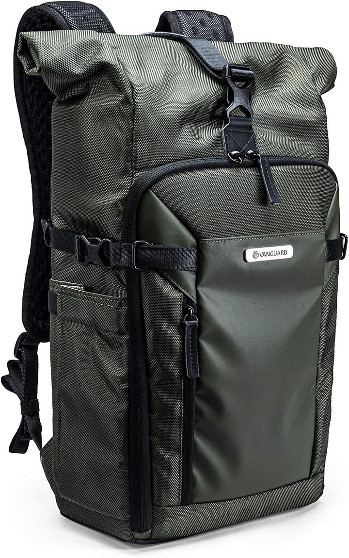 Vanguard Veo Select 39RBM GR - Rucksack für Fotoequipment Grün 39RBM - Rucksack roll-top, Grün 39RBM