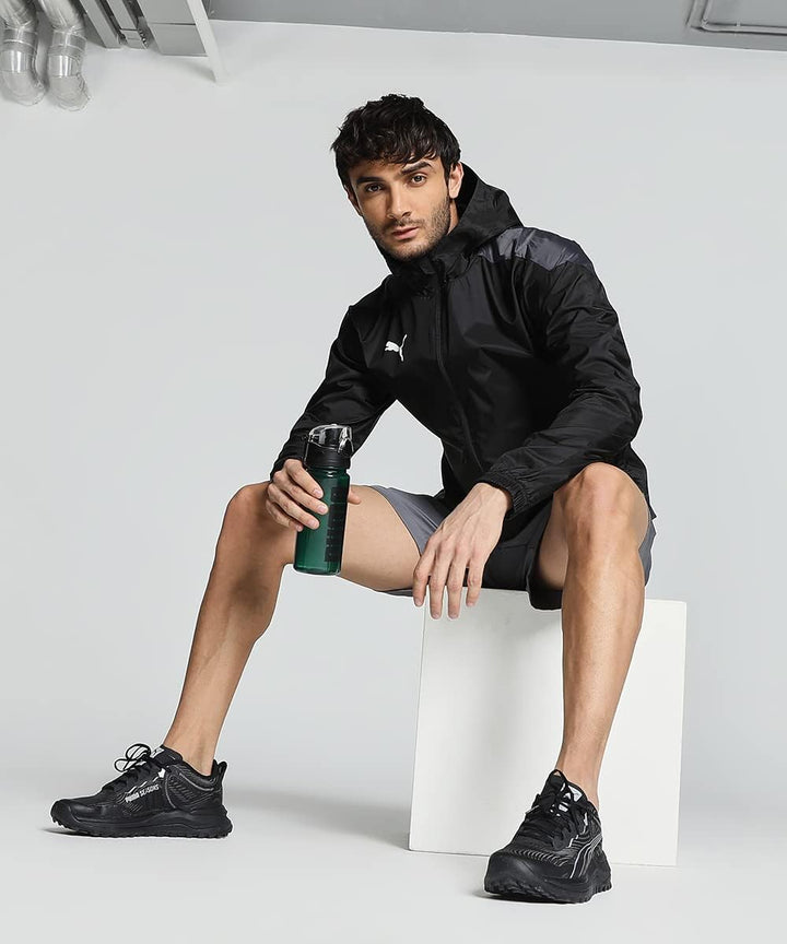 PUMA Herren, teamGOAL 23 Training Rain Jacket Trainingsjacke Puma Black-Asphalt XS, Puma Black-Aspha