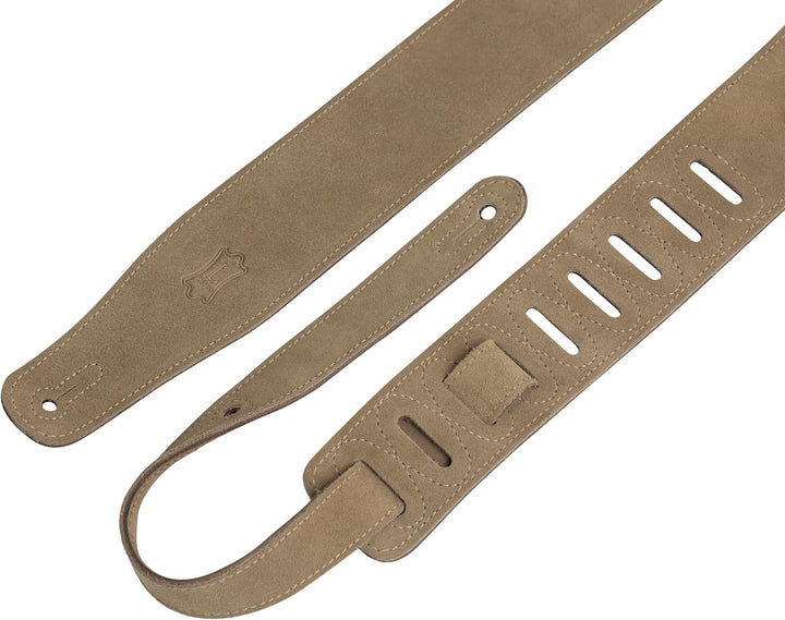 Levy's Leathers MS26-SND Gitarrengurt aus Wildleder mit Wildlederrückseite, verstellbar von 96,5 cm