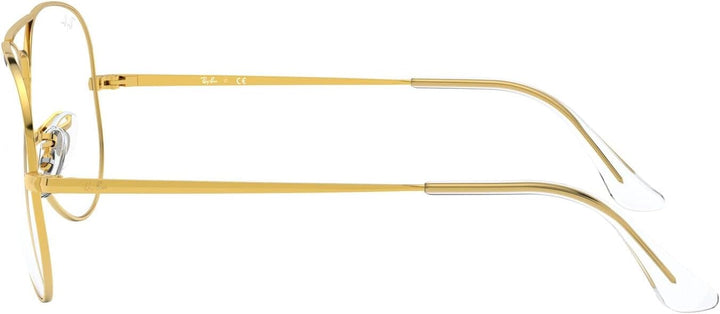 Ray-Ban Unisex AVIATOR-0RX64893086, Legend Gold, 55