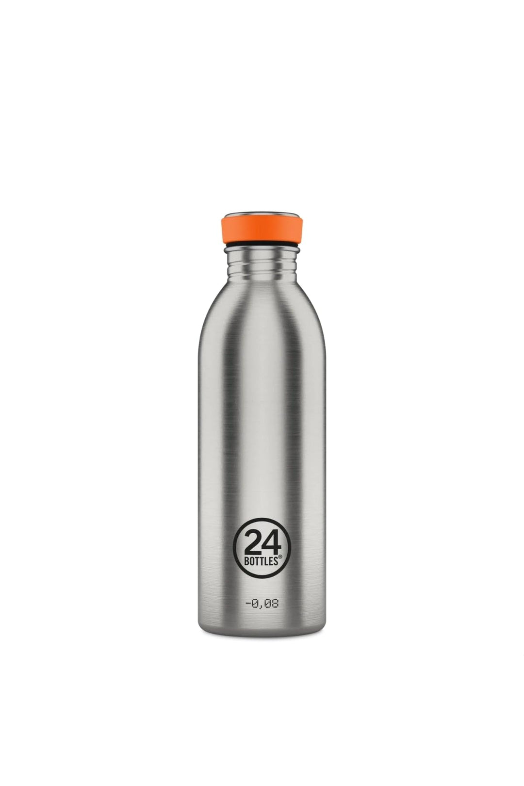 24BOTTLES Urban - Trinkflasche Brushed Steel 500 ml, Brushed Steel 500 ml
