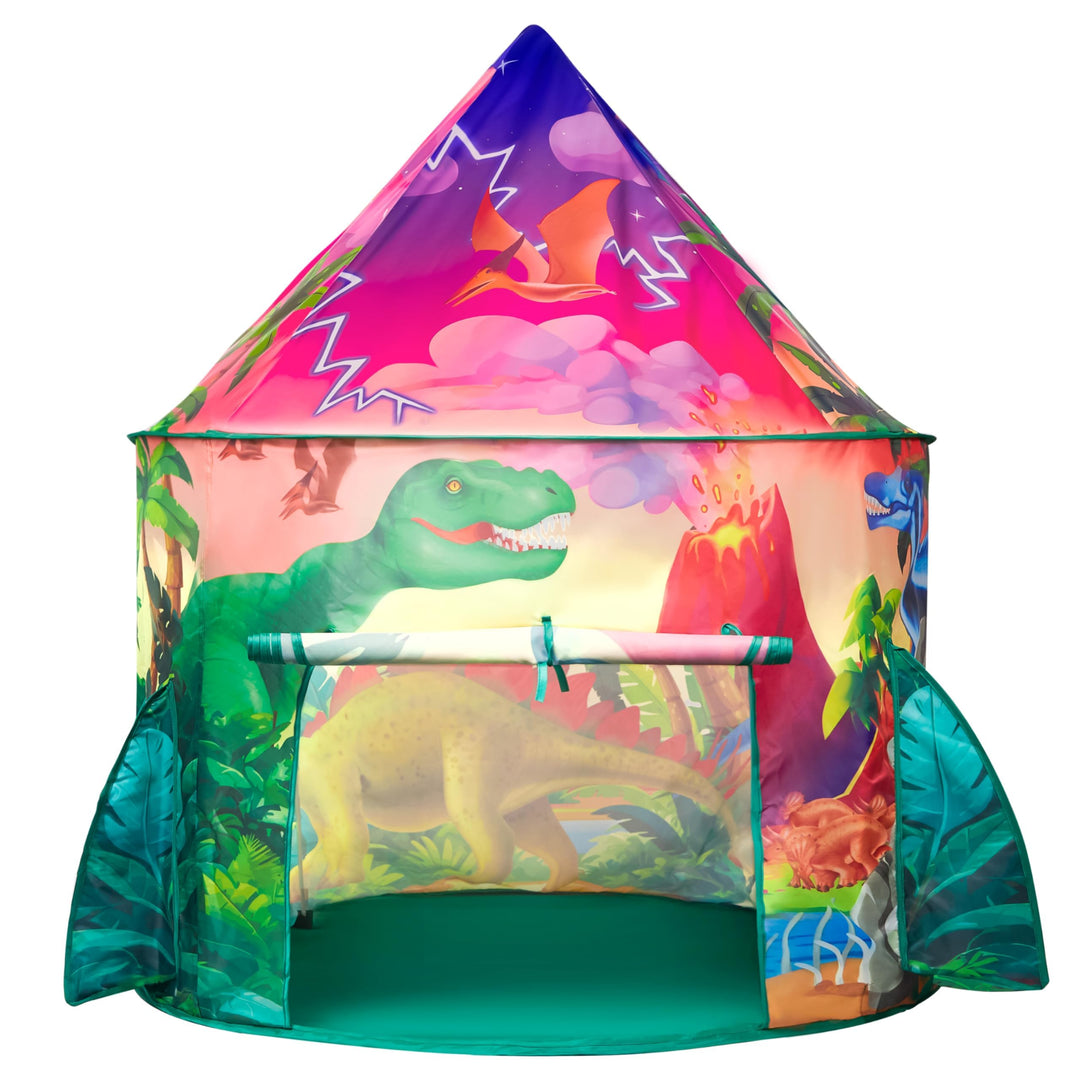 JOYIN Dinosaur Spielzelt für Kinder, Pop Up Dinosaurierzelt, EIN Abenteuer Kinderzelt,Kinderzelt für