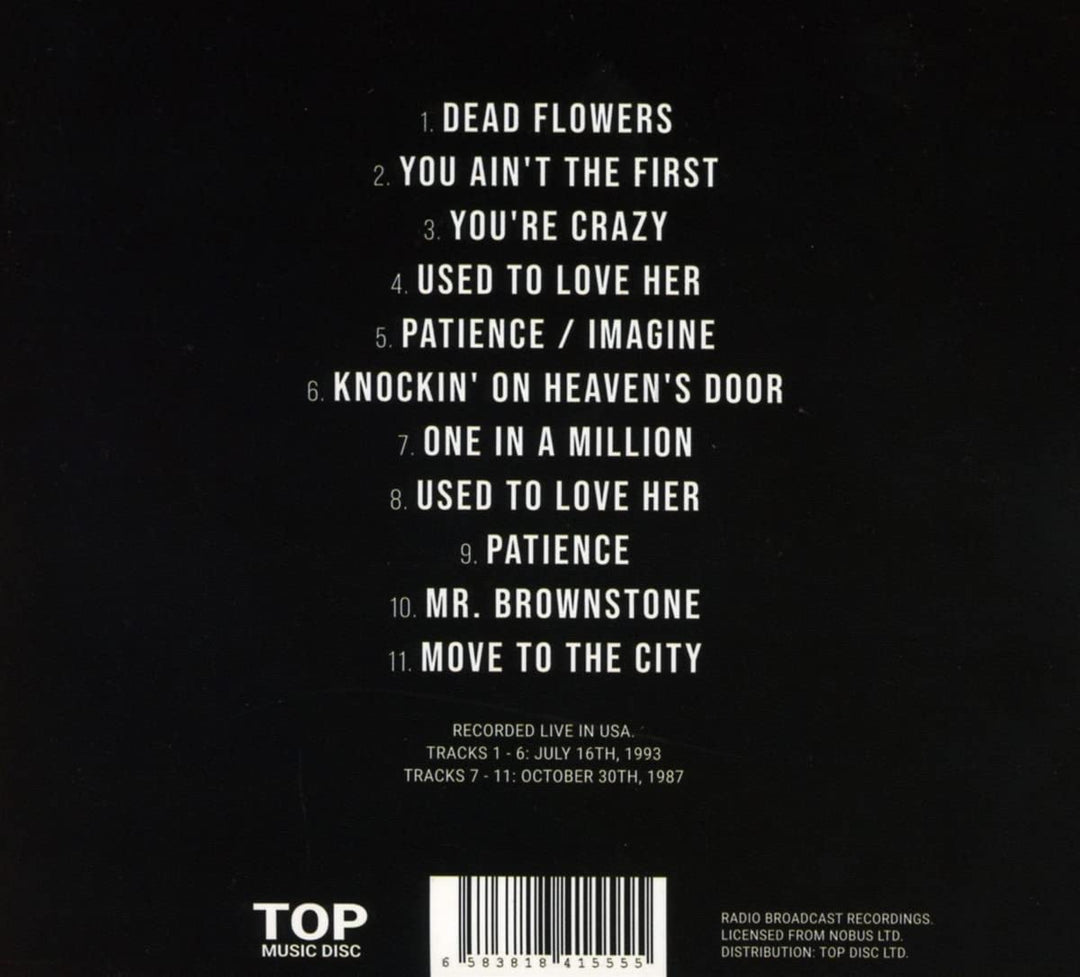 Unplugged/1987 & 1993, Audio-CD