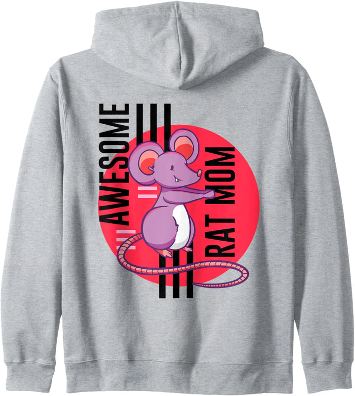 Rattenmutter Rattenbesitzer Nager Rennmäuse Hausratte Kapuzenjacke
