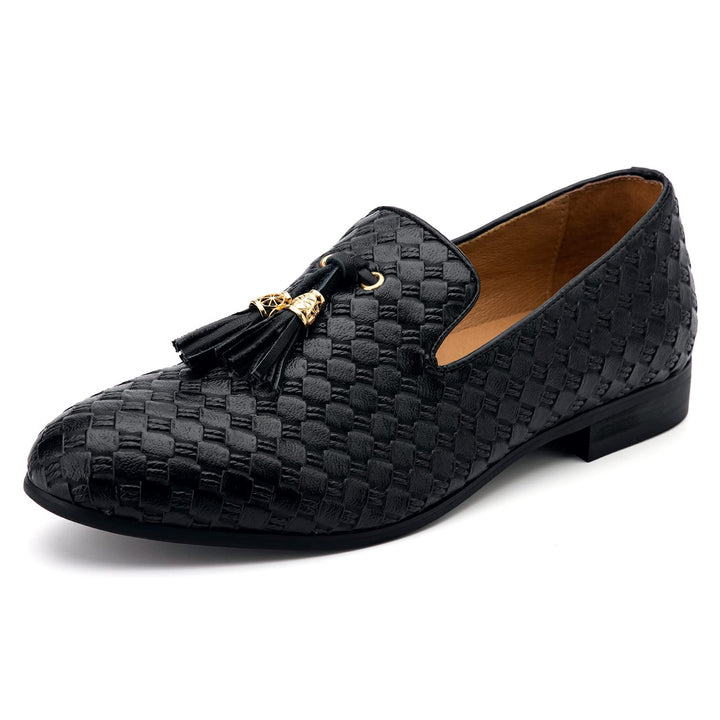 MEIJIANA Herren-Mokassins Business Schuhe Herren Schuhe Mokassins Slipper Herren, Schwarz 01