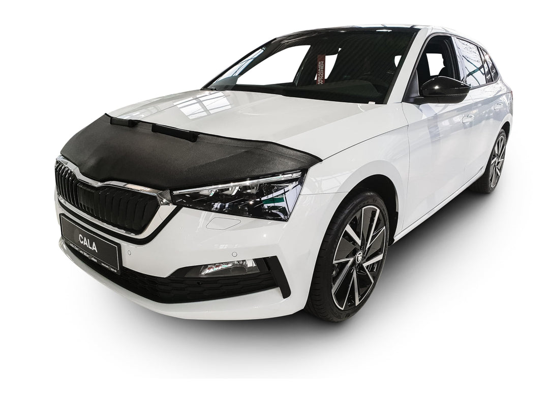 AB3-00439 Auto Bra kompatibel mit Skoda Scala Bj. ab 2018 Haubenbra Steinschlagschutz Tuning Bonnet