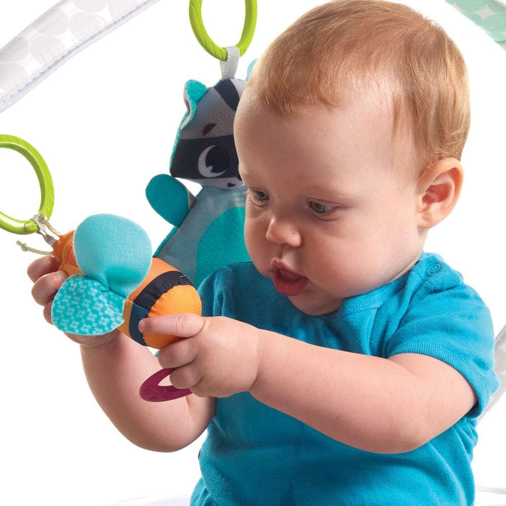 Tiny Love Dynamic Gymini, Spieldecke Baby, 0+ Monate, Spielmatte Baby, Spieldecke mit Spielbogen, Kr