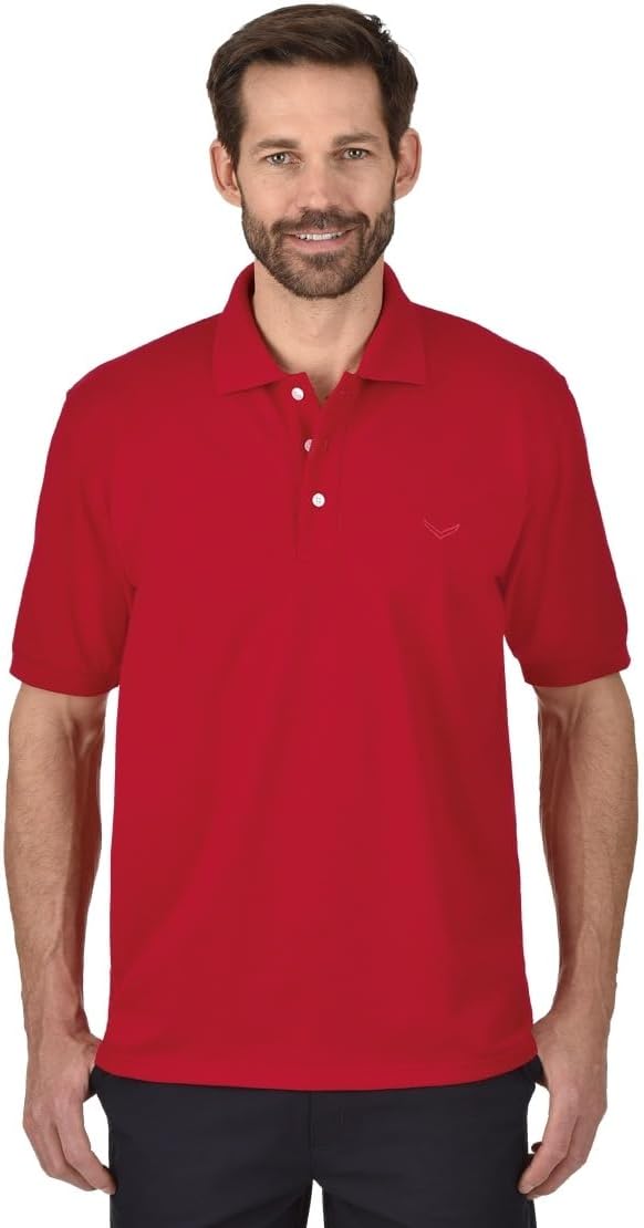 Trigema Herren Polo-Shirt Piqué-Qualität, S