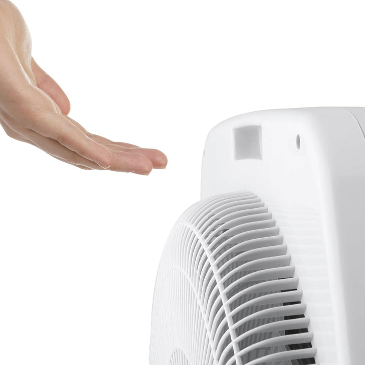 Orbegozo BF 0140 - Ventilator Box Fan mit 3 Geschwindigkeiten, Drehfunktion, Timer, Blattgrösse von