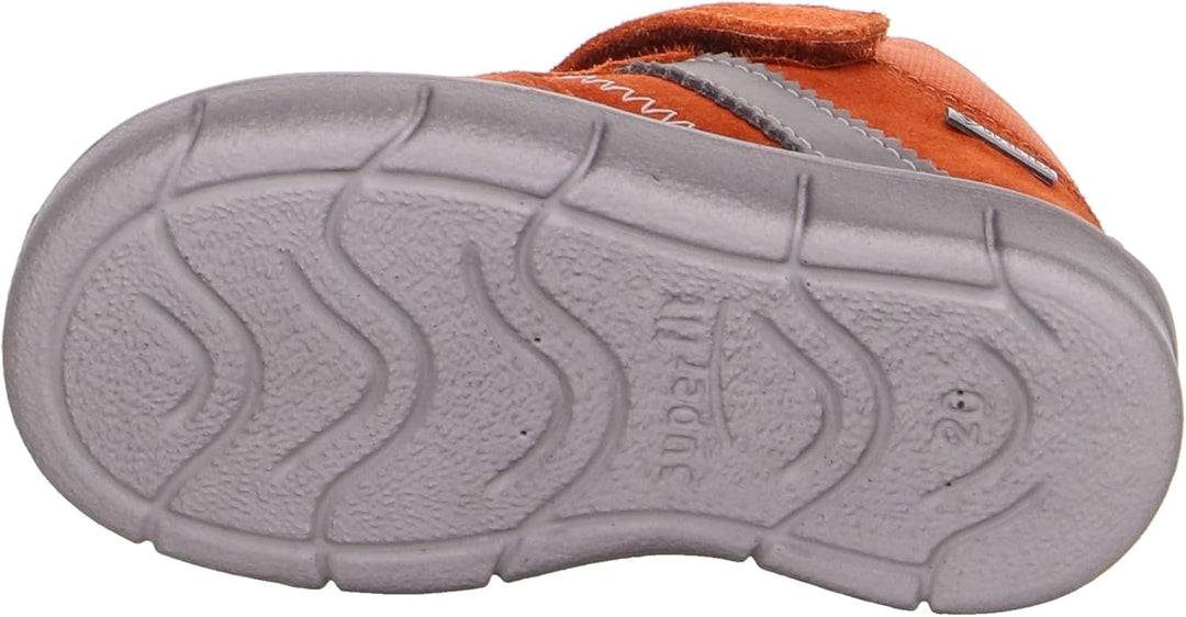 Superfit Baby Jungen ULLI leicht gefütterte Gore-Tex Lauflernschuh 21 EU Rot Hellgrau 5400, 21 EU Ro