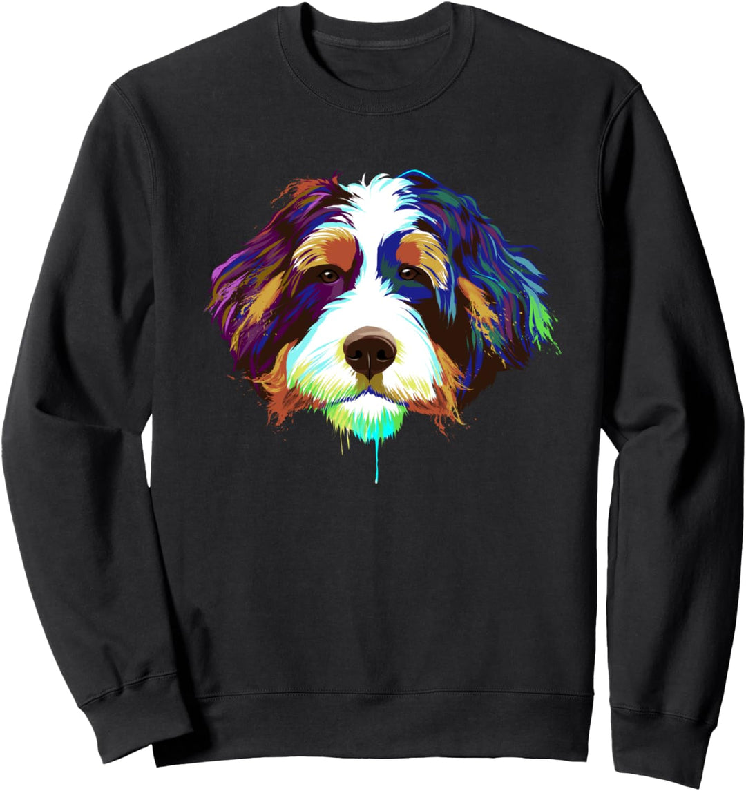 Splash Hund Bernedoodle Sweatshirt