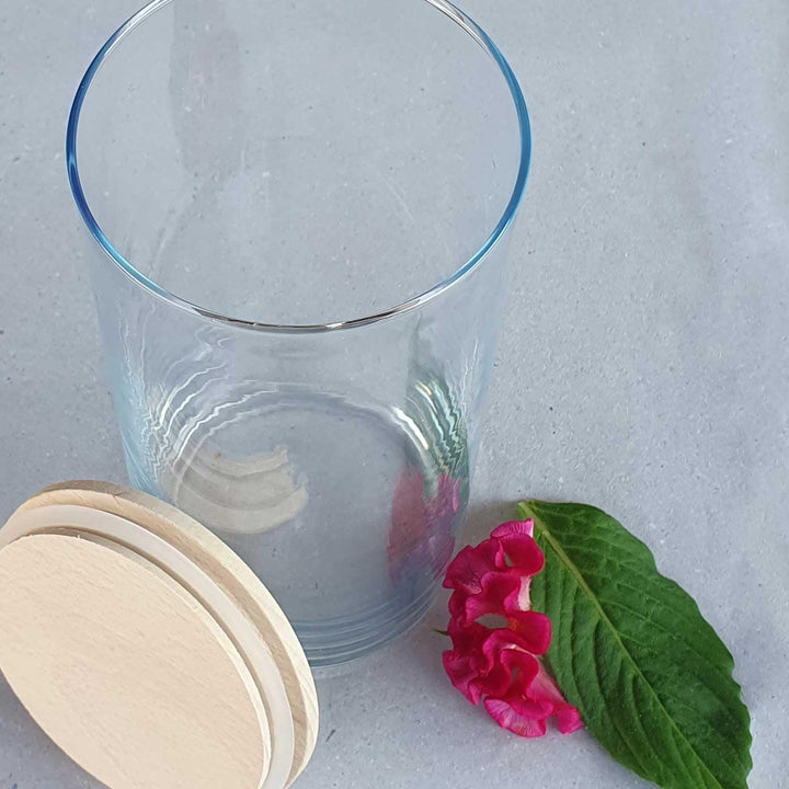 Papa Geschenk Geburtstag, Anti Stress Geschenke für Väter, Glasbehälter mit Deckel, Keksdose bester