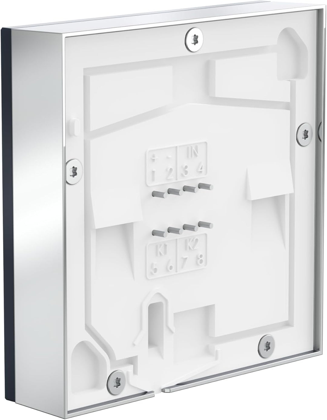 DoorLine Snap Farbe: Schwarz von Telegärtner Elektronik l die Türklingel mit Kamera I Bildübertragun