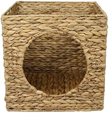 Lycce Katzenhöhle Regalkorb Kally Wasserhyazinthe 33cm x 33cm x 33cm