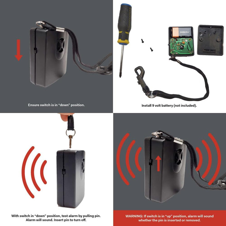 Dowco Guardian by Integrierter Cover Alarm System â€“ 130 Extreme/High Decibel â€“ Diebstahl Abschre