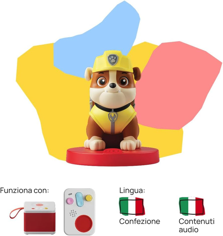 FABA Klangfigur - PAW Patrol Das Team der Welpen Rubble - Geschichten und Klangmärchen für Jungen un