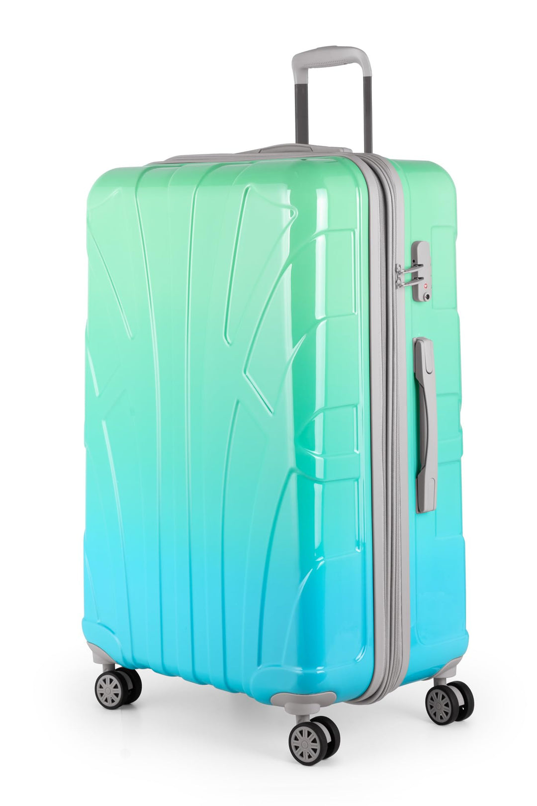 suitline - grosser Hartschalen-Koffer Koffer Trolley Rollkoffer XL Reisekoffer, TSA, 76 cm, ca. 96-1