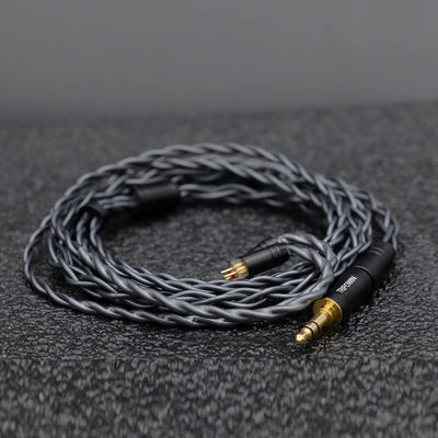 Tripowin Noire 4 Core 24AWG OCC Upgraded HiFi Audio Cable with Detachable 3-in-1 2.5mm/3.5mm/4.4mm P