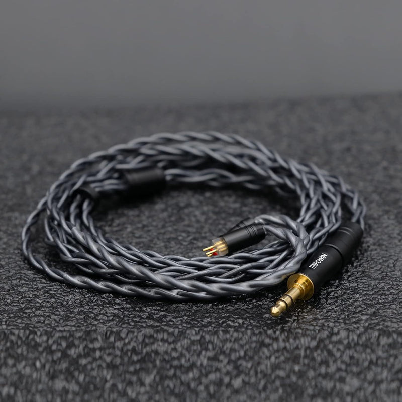 Tripowin Noire 4 Core 24AWG OCC Upgraded HiFi Audio Cable with Detachable 3-in-1 2.5mm/3.5mm/4.4mm P