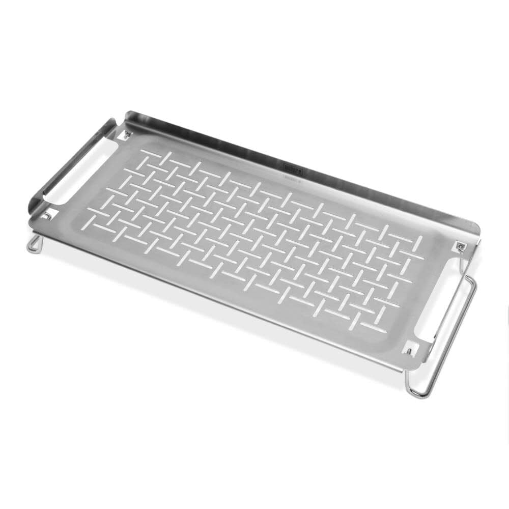 Weber 6784 Griddle Warming Rack, Silver