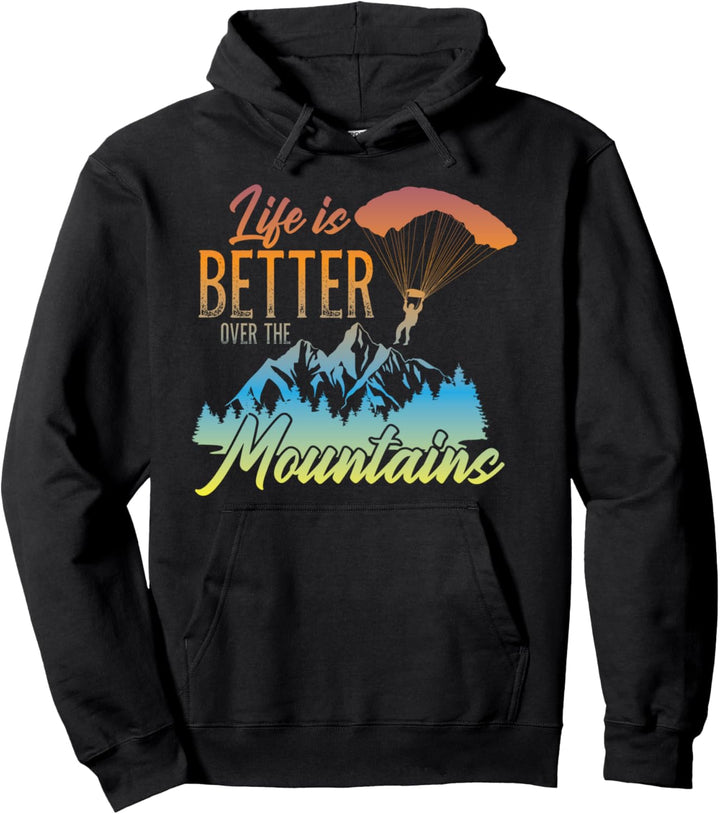 Paragliding Gleitschirm Paragleiter Paraglider Thermik Pullover Hoodie
