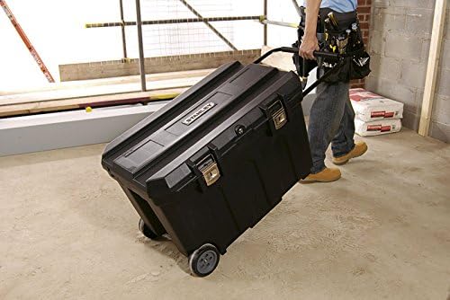 Stanley Kunststoff Werkzeugkasten 2 Schubladen mit Rollen, 946mm x 578mm x 578mm