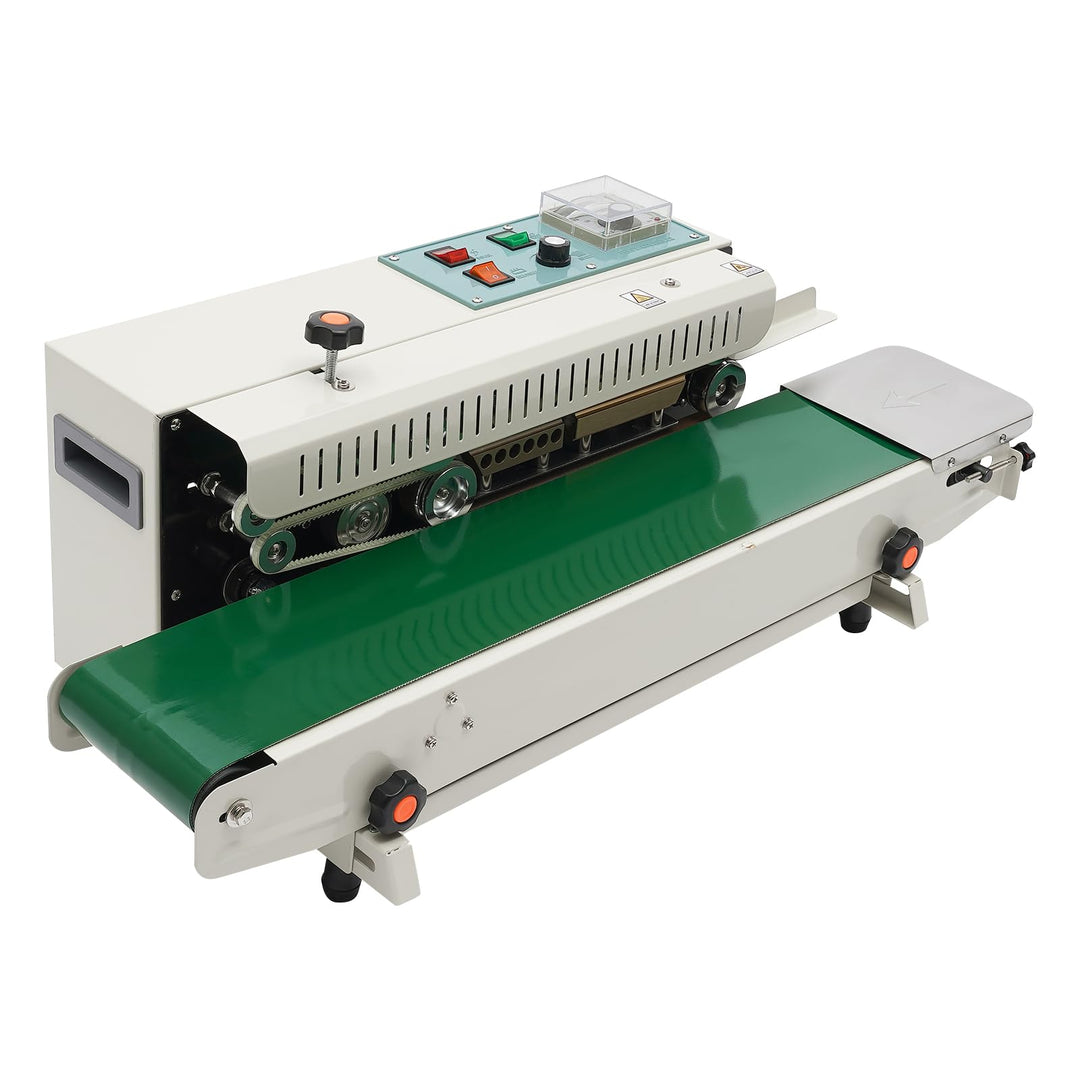Automatische Versiegelungsmaschine 500W 220V Durchlaufsiegelgerät Folienschweissgeräte für Plastikbe