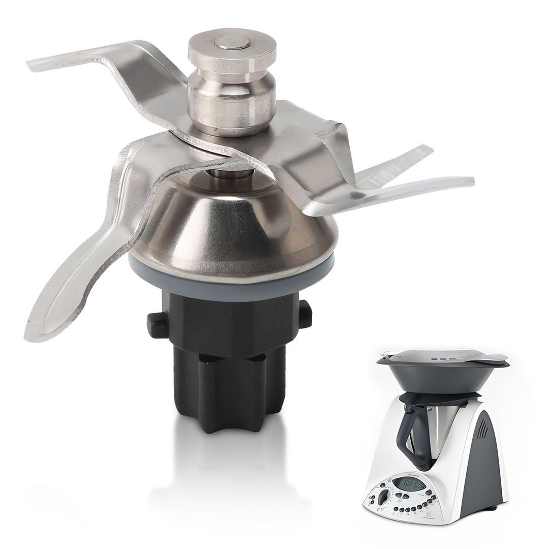 Messer für Vorwerk Thermomix TM31, Ersatzmesser aus Edelstahl, TM31 Ersatzteile, Perfekt zum Zerklei
