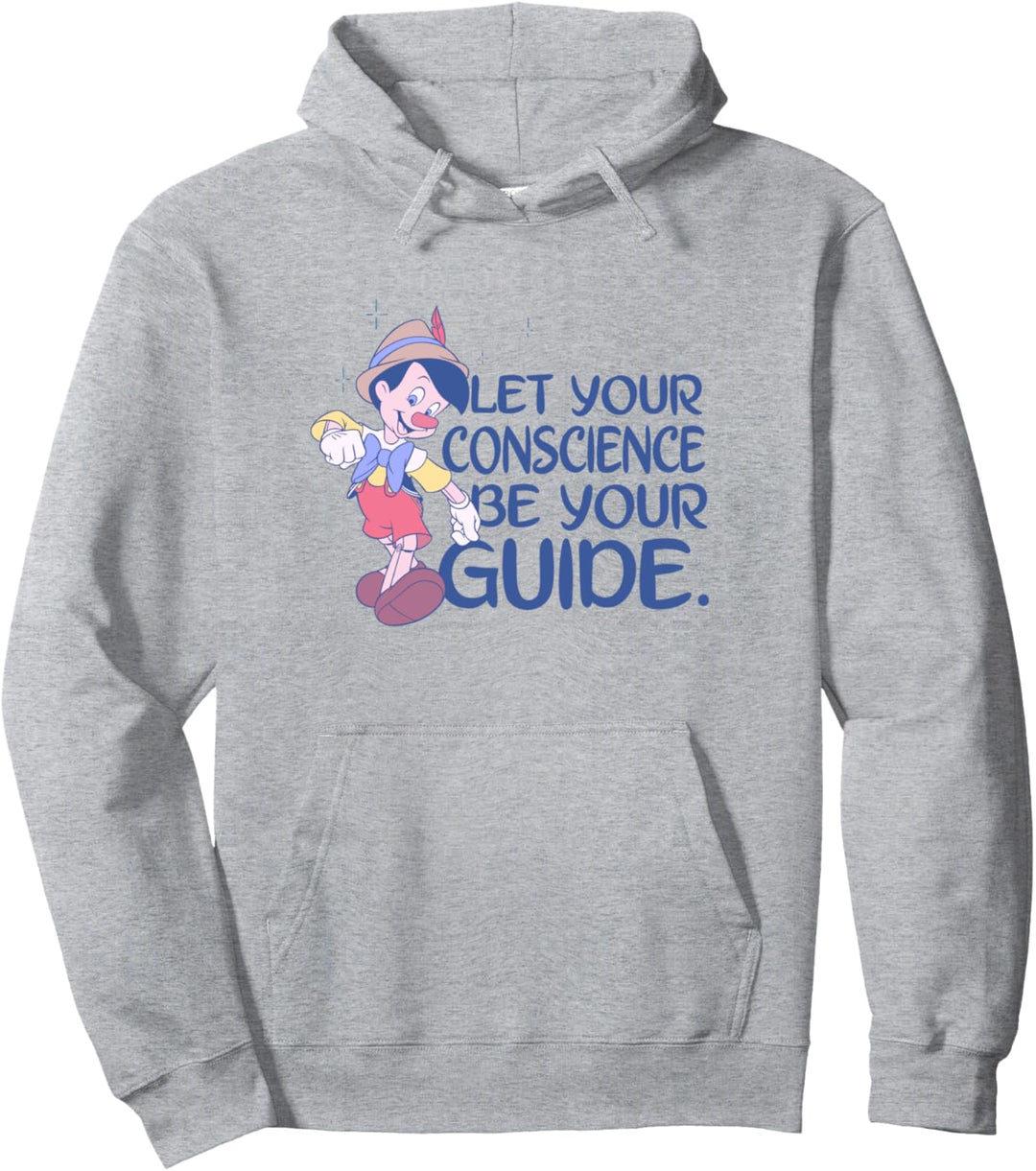 Disney Pinocchio Lass dein Gewissen dein Führer sein Pullover Hoodie