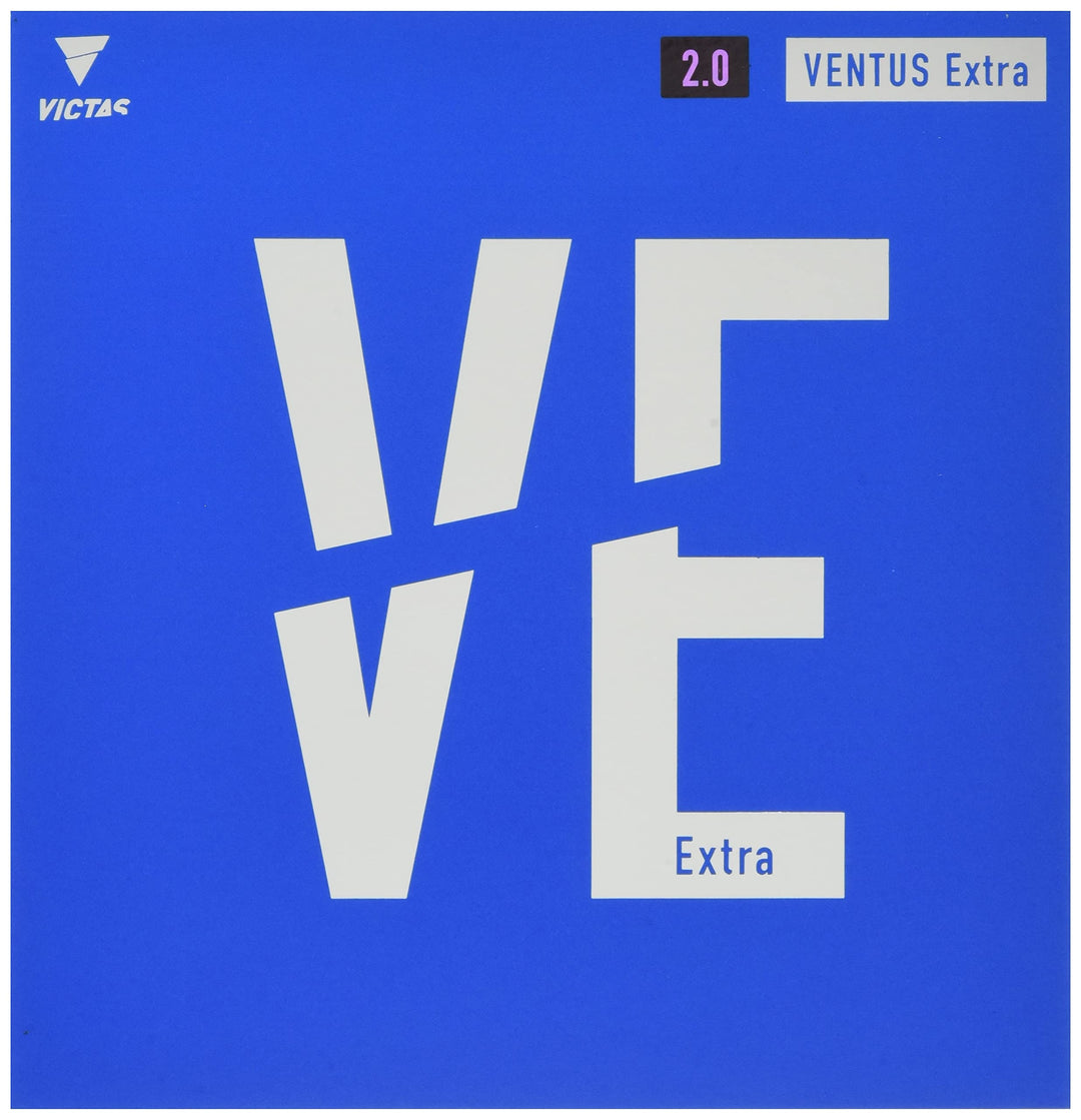 VICTAS Belag Ventus Extra Schwarz 1,8 mm, Schwarz 1,8 mm