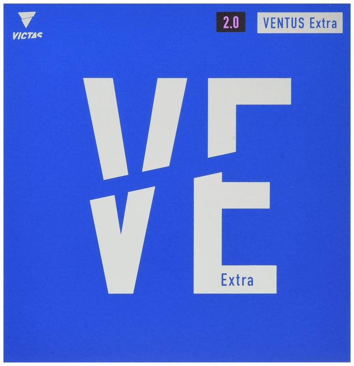 VICTAS Belag Ventus Extra Schwarz 1,8 mm, Schwarz 1,8 mm