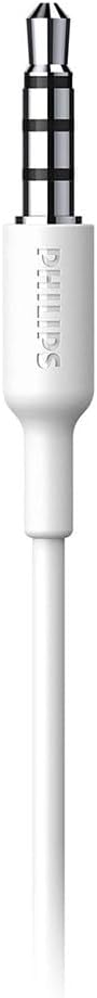 Philips Audio Sports Headphones A1105WT/00 with Microphone, In-Ear Headphones (Flexible Ear Hook, Ba