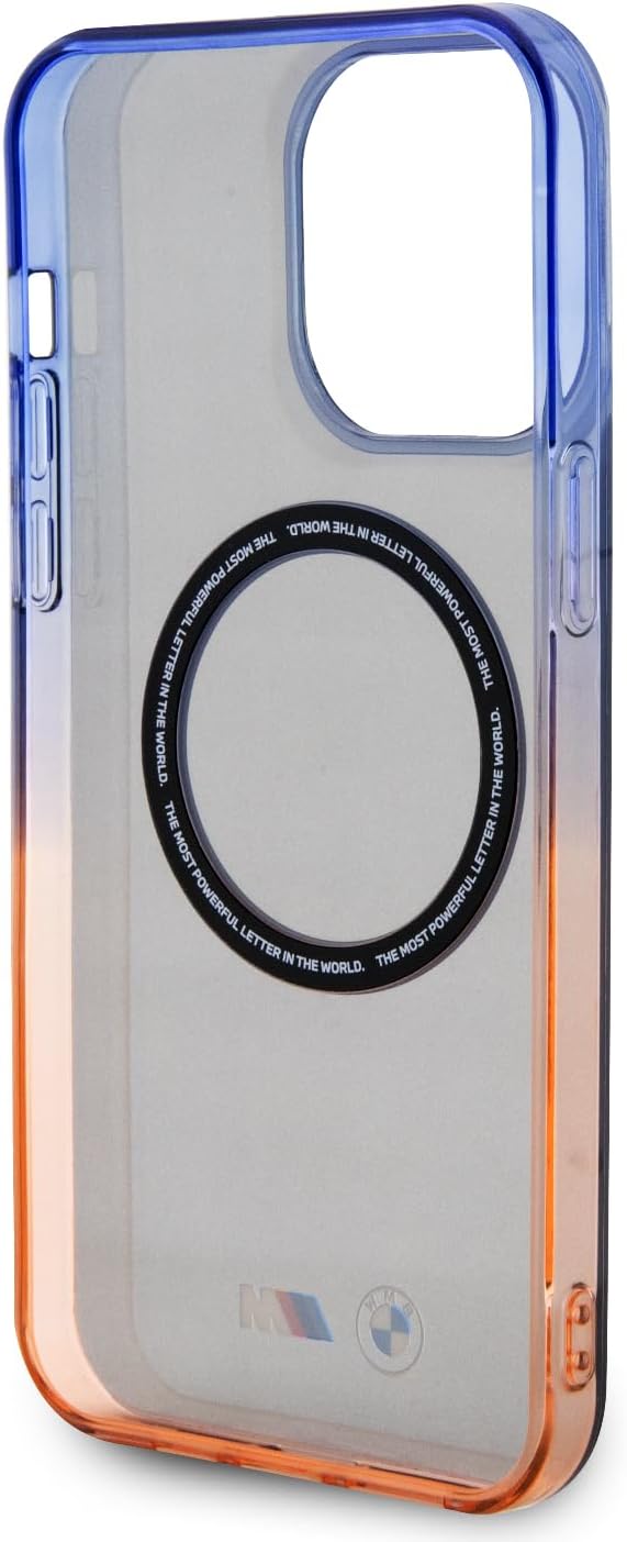 BMW BMHMP14XHTGE hülle für iPhone 14 Pro Max 6.7" grau hardcase Gradient Bumper