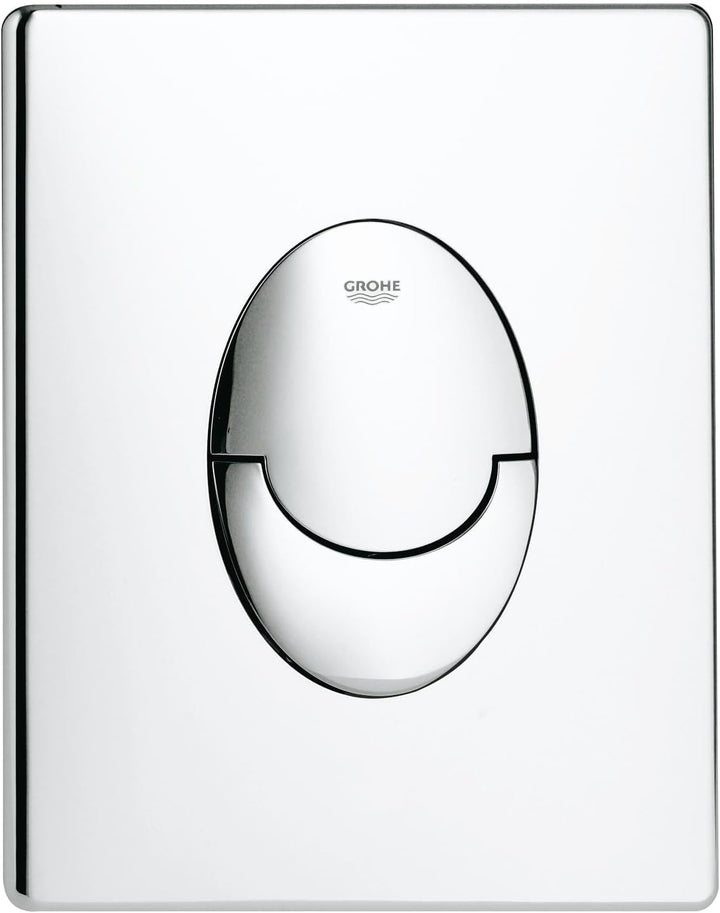 GROHE 38505000 | Skate Air WC Wall Plate Senkrechte Montage Einzelbett Chrom, Senkrechte Montage Ein