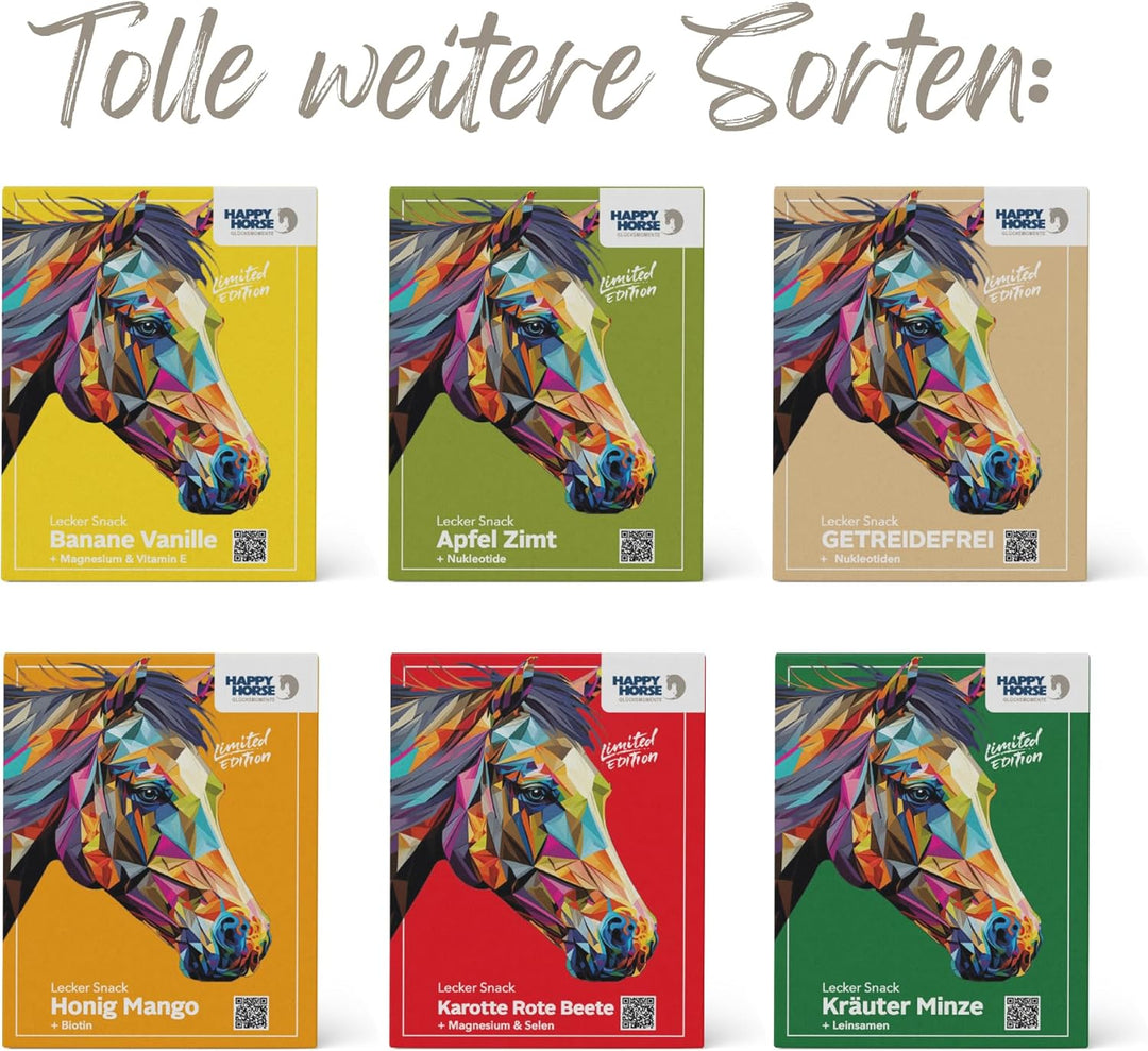 Happy Horse Lecker Snack Getreidefrei Sparpaket 8 x 800 g