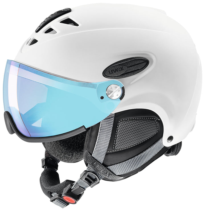 Uvex Hlmt 300 Vario Skihelm 55-58 cm white mat, 55-58 cm white mat